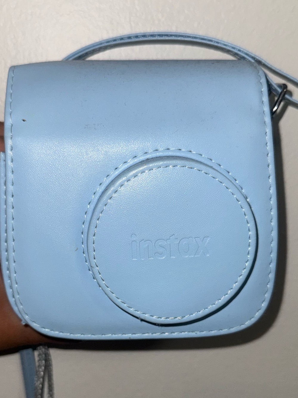 Instax Camera Crossbody Case - Pale Blue